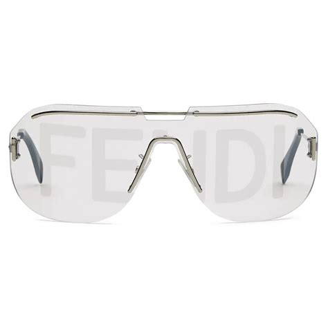 fendi silver sunglasses|Fendi sunglasses original.